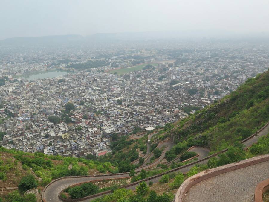 Výhled na Jaipur Výhled na Jaipur