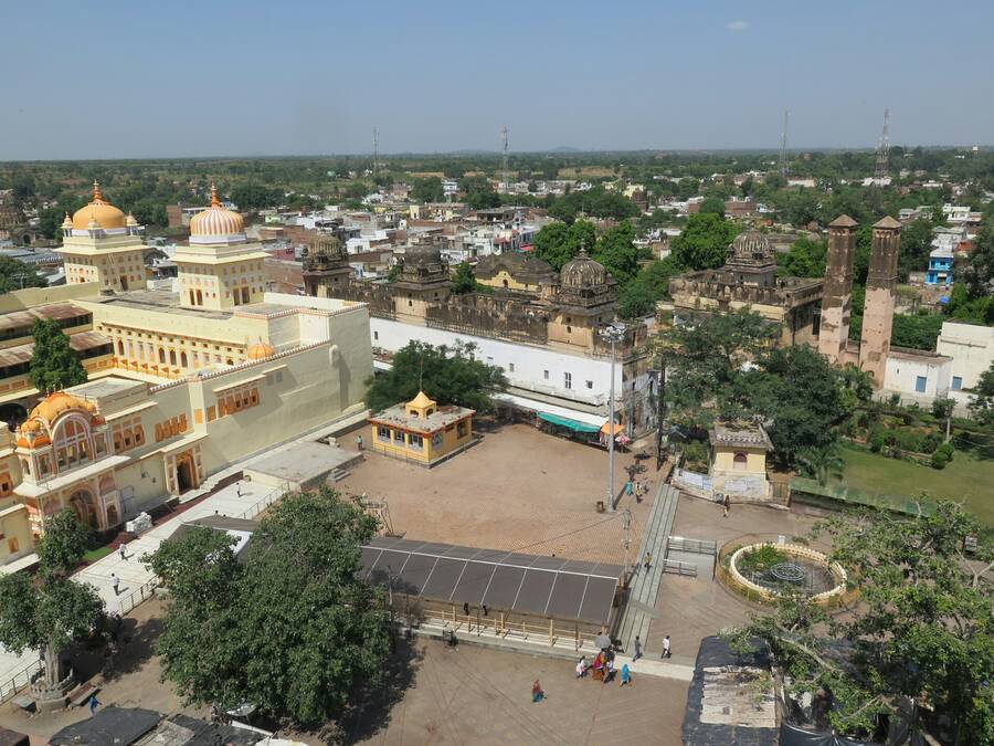 Orchha očima ptáků. Orchha očima ptáků.