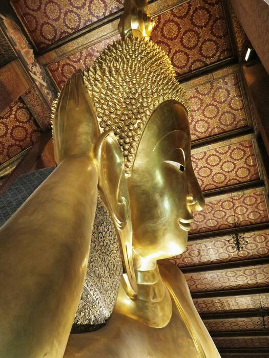 Nejdelší ležící Budha na světě. Nejdelší ležící Budha na světě.