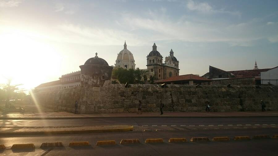 Večerní Cartagena. Večerní Cartagena.